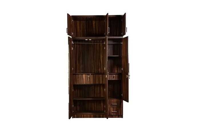 VIVDeal Glassy Rolex Wardrobe With Loft